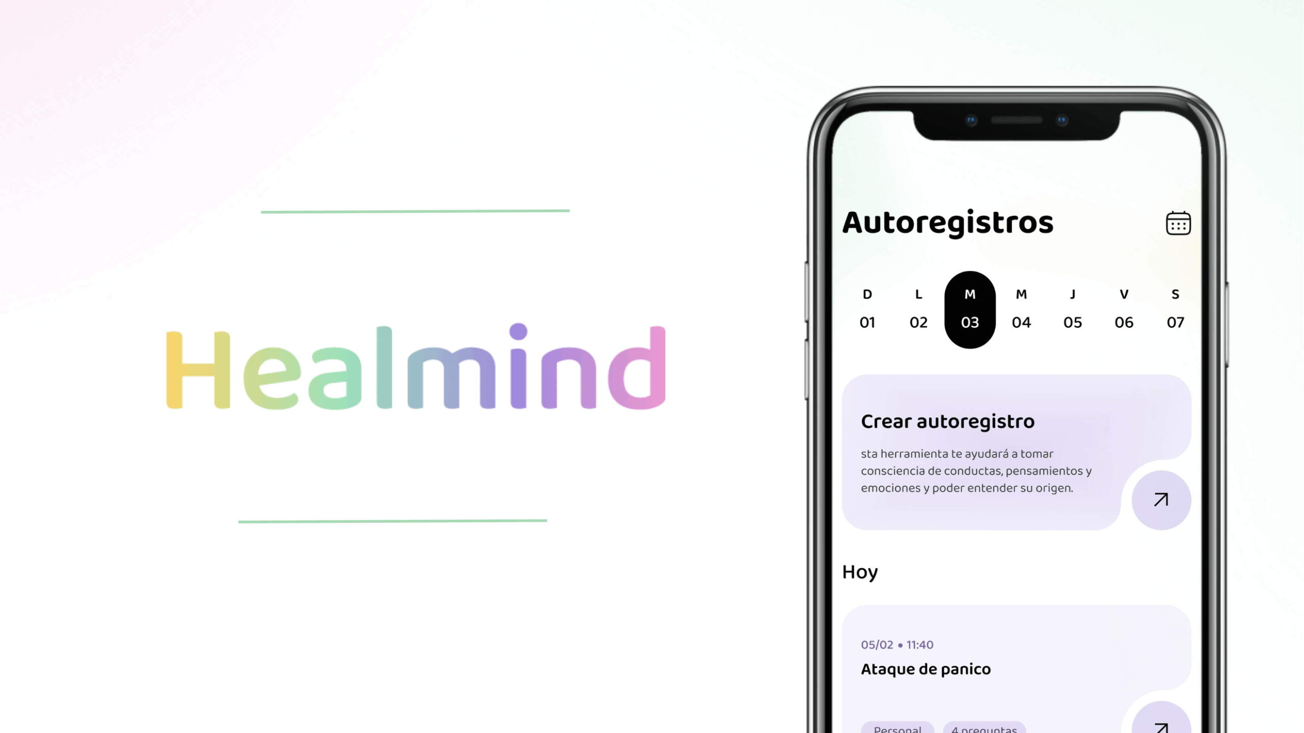 Autoregistros de Healmind: seguimiento continuo del paciente